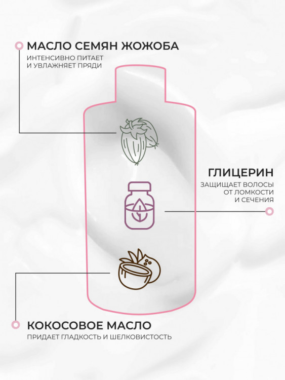 OLJE Кондиционер  глубокое увлажнение для любого типа волос, 450 мл в Краснодаре