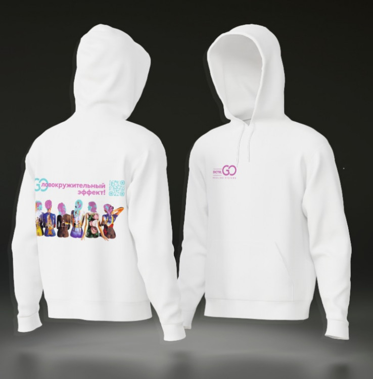 Худи с логотипом Dctr.Go в Краснодаре