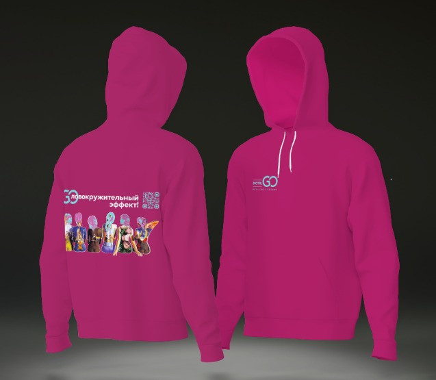 Худи с логотипом Dctr.Go в Краснодаре