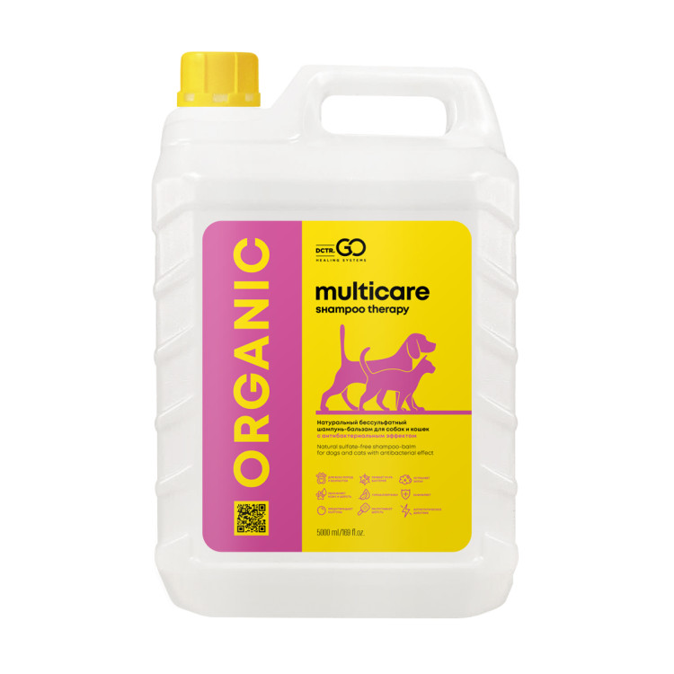 Dctr.Go Шампунь-бальзам для животных  Sнampoo Therapy "Мультиуход" 5000 мл в Краснодаре