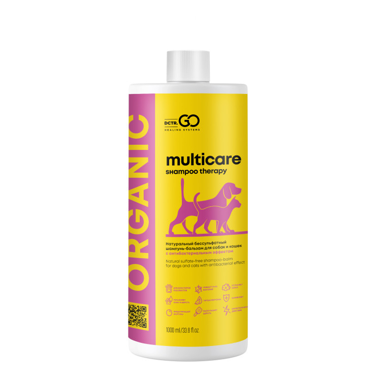 Dctr.Go Шампунь-бальзам для животных Sнampoo Therapy "Мультиуход" 1000 ml в Краснодаре