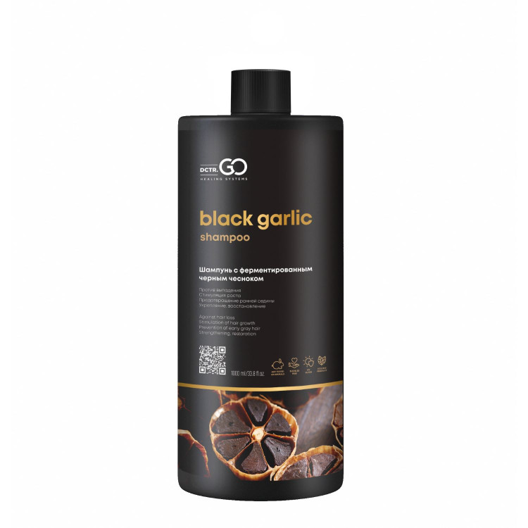 Шампунь с ферментированным чёрным чесноком 1000 мл в Краснодаре